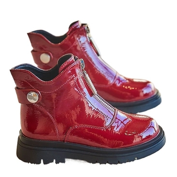 Dievčenské zimné topánky, vrchný materiál mikrovlákno, protišmyková podrážka z prírodného kaučuku, pre vek 1-3 rokov, jeseň 2024