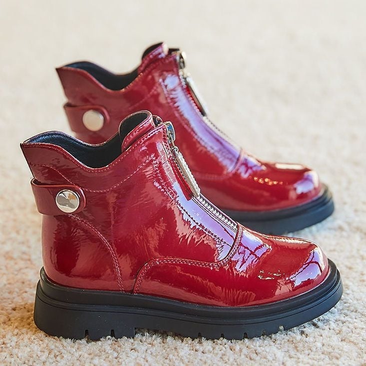 Dievčenské zimné topánky, vrchný materiál mikrovlákno, protišmyková podrážka z prírodného kaučuku, pre vek 1-3 rokov, jeseň 2024