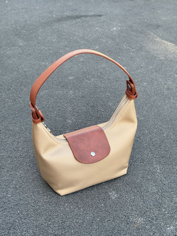 Ženska crossbody torbica s dumpling oblikom, od oxford platna, gradski minimalistički stil, zip zatvarač, poliester podstava