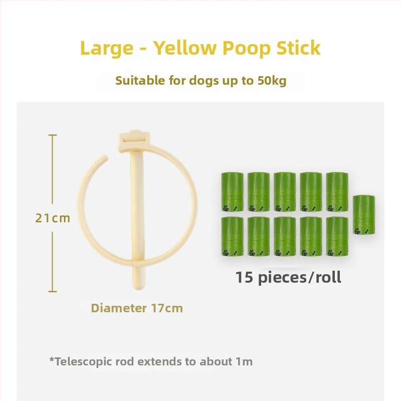 Náradie na zber psích exkrementov pre vonkajšie prechádzky