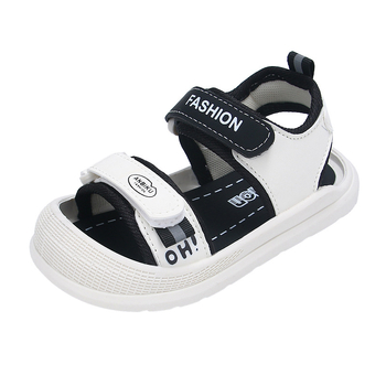 Uniszex strandcipő óvodásoknak és kisgyerekeknek — rajzfilm mintázat, gumi talp, Velcro-zárás, 1–6 éves korosztály