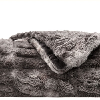 Deka od zajčje dlake - poliester, 300–500 g, Milk Blanket, za sve sezone, moderni minimalistički stil