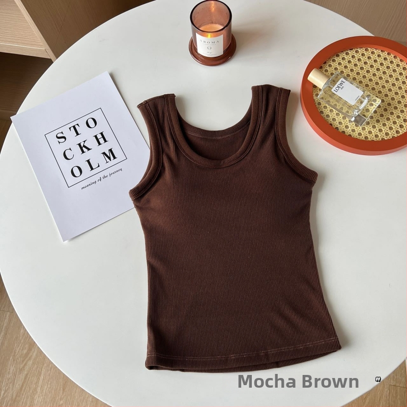 Vesta termică cu De Velvet, căptușită cu fleece, grosime 201-250 g/m², decolteu în formă de U