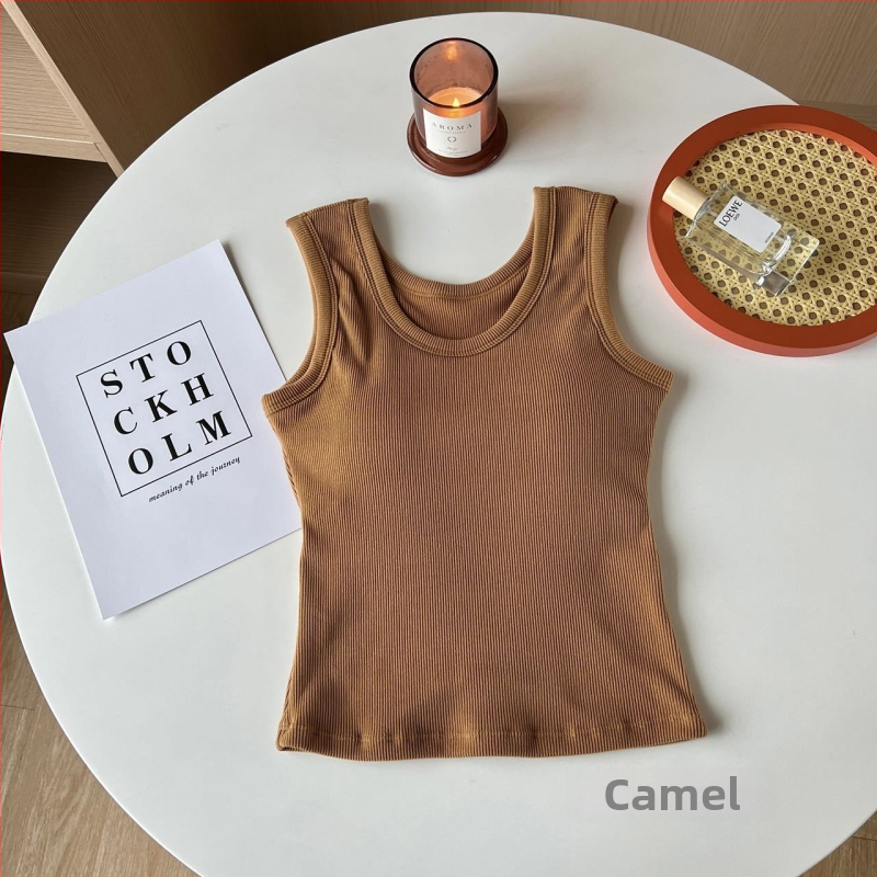 Vesta termică cu De Velvet, căptușită cu fleece, grosime 201-250 g/m², decolteu în formă de U