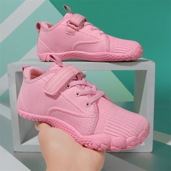Unisex dječje sportske tenisice, mrežasti gornji dio, gumasta protuklizna potplata, Velcro kopča, za djecu u dobi od 7 do 16 godina, sve sezone