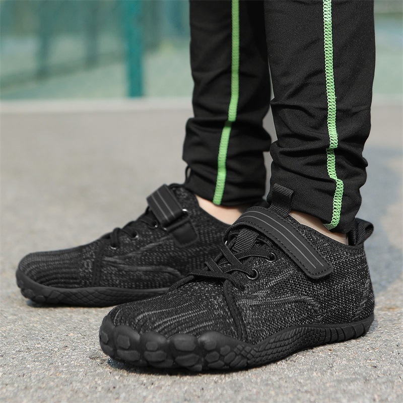 Unisex dječje sportske tenisice, mrežasti gornji dio, gumasta protuklizna potplata, Velcro kopča, za djecu u dobi od 7 do 16 godina, sve sezone