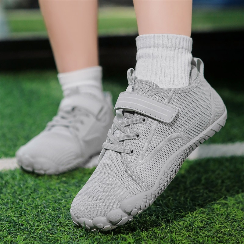 Unisex dječje sportske tenisice, mrežasti gornji dio, gumasta protuklizna potplata, Velcro kopča, za djecu u dobi od 7 do 16 godina, sve sezone