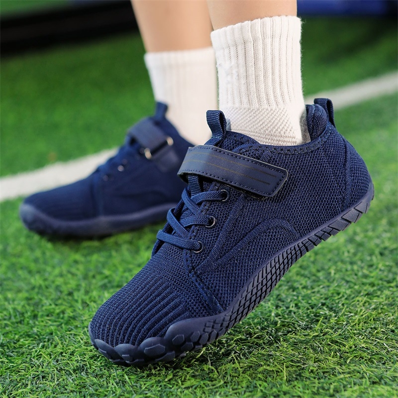 Unisex dječje sportske tenisice, mrežasti gornji dio, gumasta protuklizna potplata, Velcro kopča, za djecu u dobi od 7 do 16 godina, sve sezone