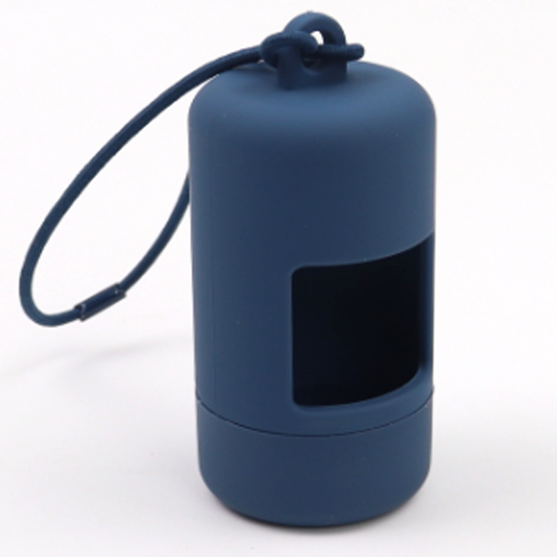 Dávkovač vreciek na odpadky s elastickou matnou nádobou na skladovanie – ABS materiál, nástroj na zber výkalov pre domáce zvieratá