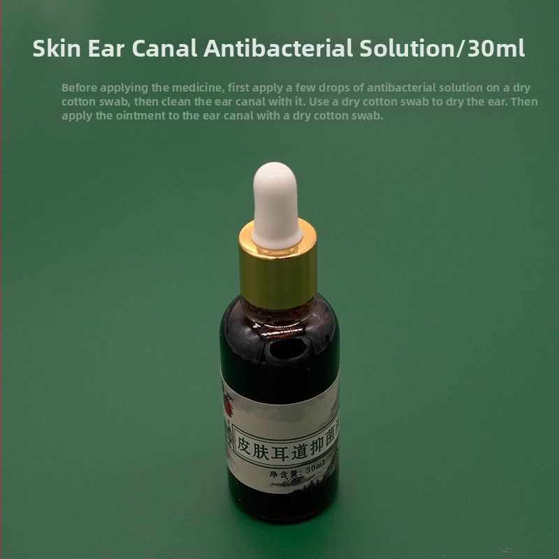 Sada starostlivosti o uši: nežiariaca lyžička na uši a krém na starostlivosť, úľava od začervenania a svrbenia, 10–20 g