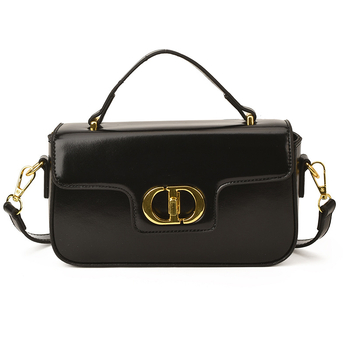 Új retro crossbody táska — PU anyag, vízszintes négyszögletes forma, fedéllel záródó, rejtett cipzáras zseb és telefonzseb, poliészter bélés