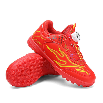 Παιδικά παπούτσια ποδοσφαίρου με τάκους για χλοοτάπητα – χαμηλό πάνω μέρος, καουτσούκ σόλα, ανθεκτικά στη φθορά, για όλες τις εποχές