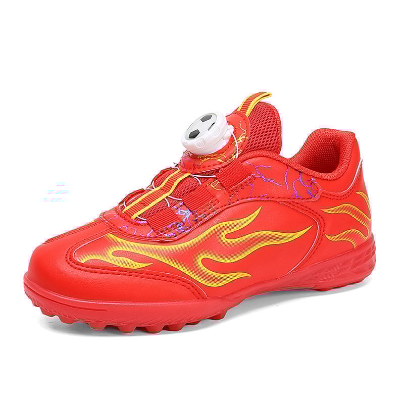 Παιδικά παπούτσια ποδοσφαίρου με τάκους για χλοοτάπητα – χαμηλό πάνω μέρος, καουτσούκ σόλα, ανθεκτικά στη φθορά, για όλες τις εποχές