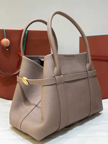 Unisex tote torba od prave kože, vodoravni kvadratni oblik, dvostruke ručke, zatvaranje na zip, unutarnji džep sa zipom