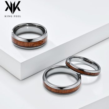 Inel din oțel wolfram cu formă geometrică, finisaj lustruit, unisex, Dongguan