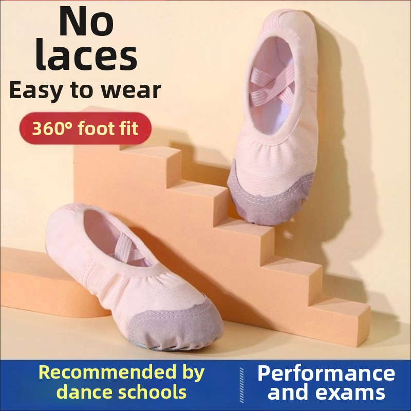 Mengwei Latinské tanečné topánky pre dievčatá - Čínsky štýl, Pekinská opera, mäkká podrážka, bavlnený vrchný diel, pre vek 7–12 rokov