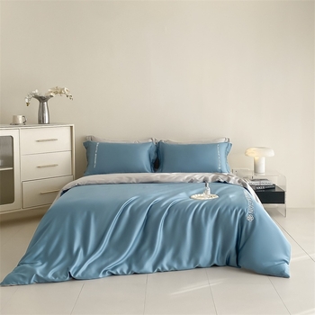ZSXJF Brushed Pure-Cotton Printed Posteljina Set, četiri dijela, reactive printing, uzorak: biljke i cvijeće, stil: prilagođiva plahte i INS stil, težina 2500–3000 g