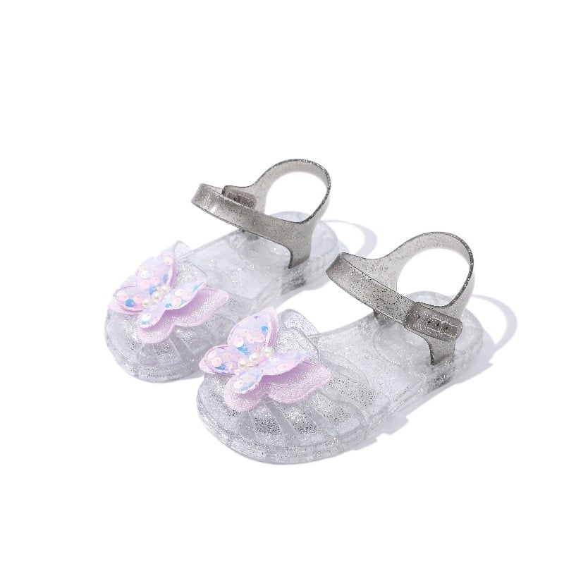Hercegnői szandálok lányoknak, PVC felső rész, Velcro zárás, 1–12 éves korosztály, Tavasz 2025