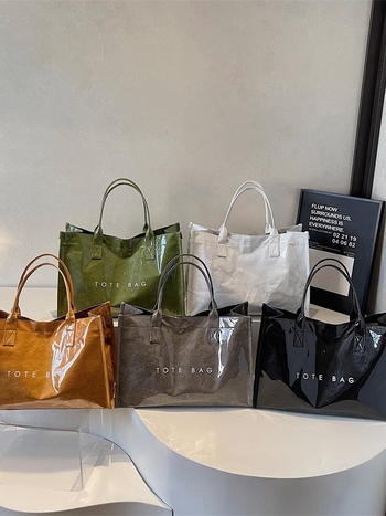 Rame Tote torba – vintage lagani luksuz za svaki dan, PVC materijal, Cross-border Trend stil, pravokutni oblik, magnetska kopča, unutarnji džep sa skrivenim zatvaračem i džep za telefon