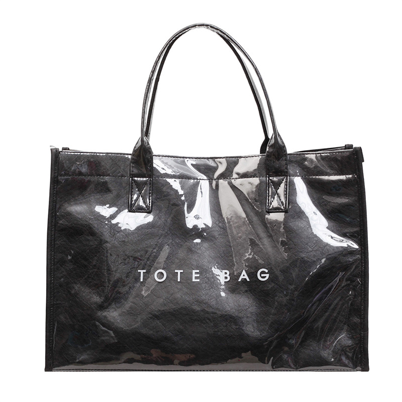 Rame Tote torba – vintage lagani luksuz za svaki dan, PVC materijal, Cross-border Trend stil, pravokutni oblik, magnetska kopča, unutarnji džep sa skrivenim zatvaračem i džep za telefon