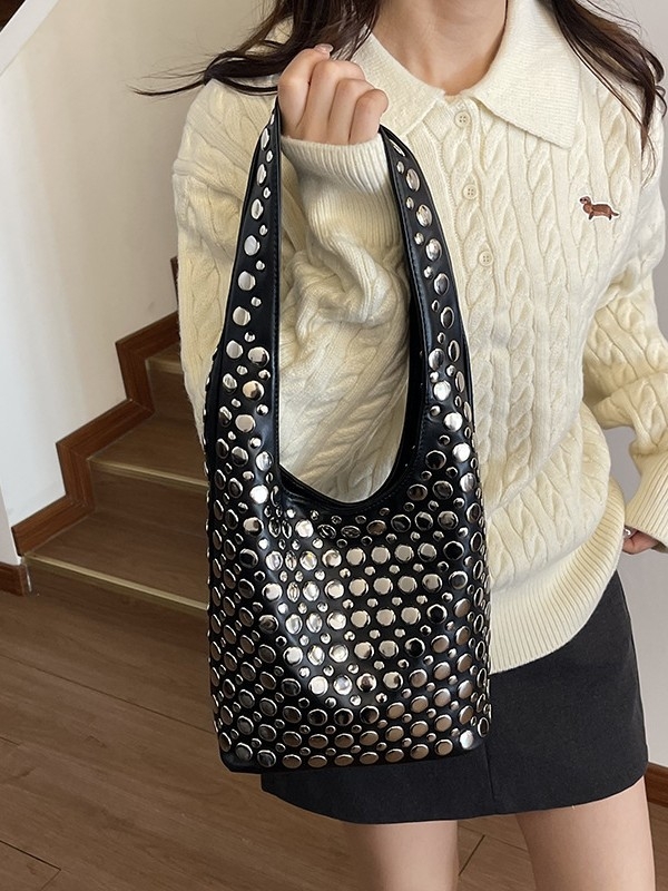 Torbica ispod pazuha, PU materijal, europsko-američki retro stil, magnetska kopča, vertikalni pravokutni oblik