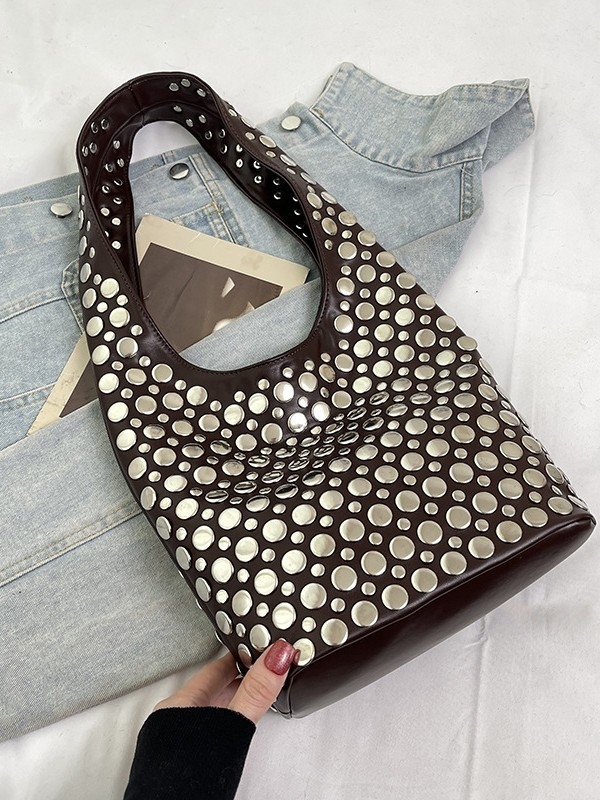 Torbica ispod pazuha, PU materijal, europsko-američki retro stil, magnetska kopča, vertikalni pravokutni oblik