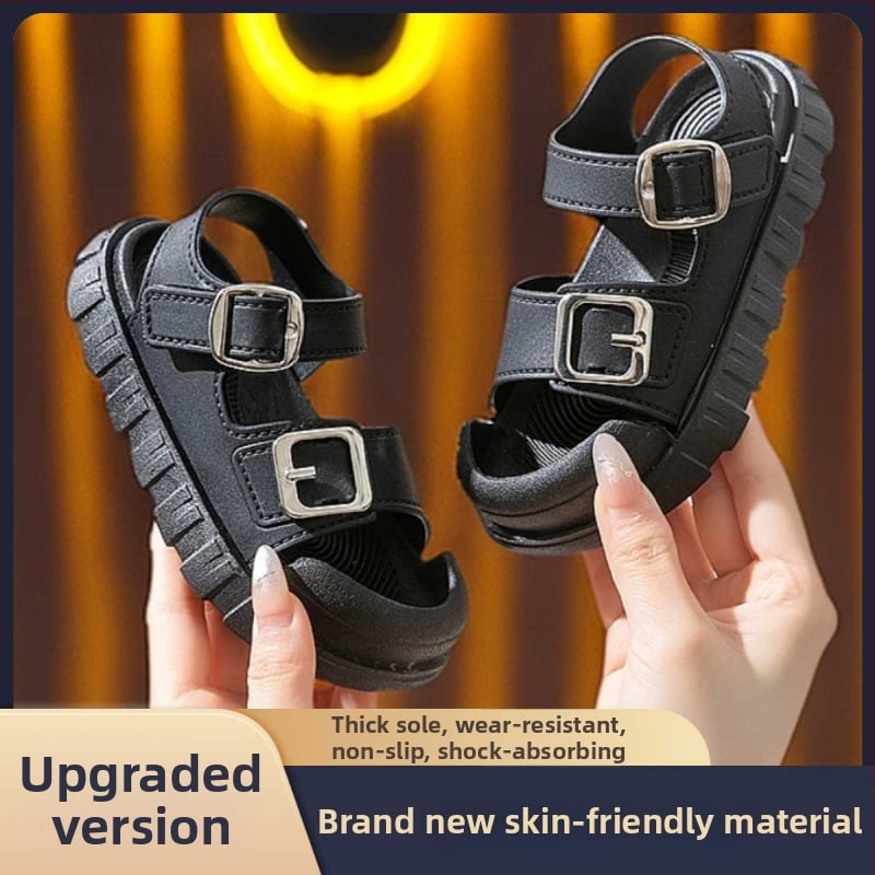 Unisex strand szandál – PVC felsőrész, PVC talp, csattal zárható, csúszásmentes puha talp, 2025 tavasz