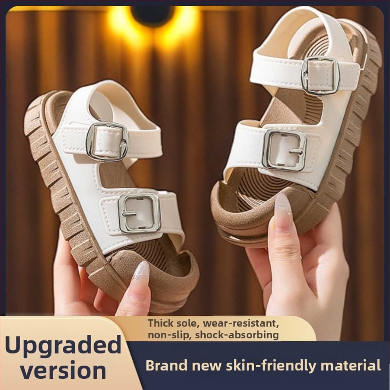 Unisex strand szandál – PVC felsőrész, PVC talp, csattal zárható, csúszásmentes puha talp, 2025 tavasz