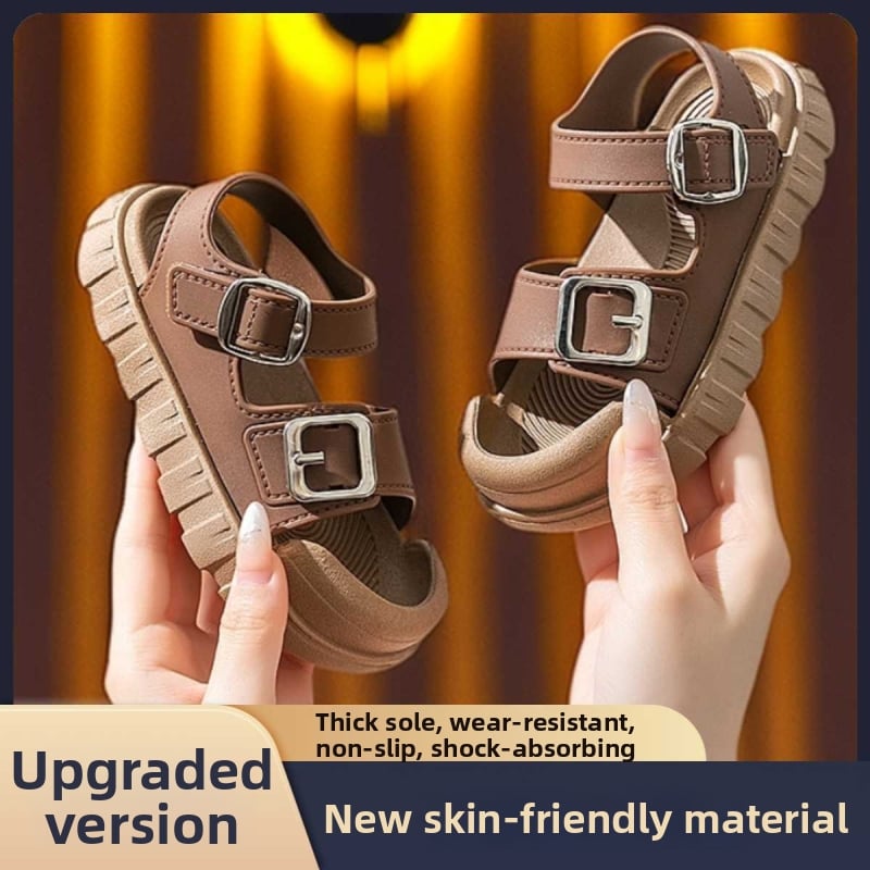 Unisex strand szandál – PVC felsőrész, PVC talp, csattal zárható, csúszásmentes puha talp, 2025 tavasz