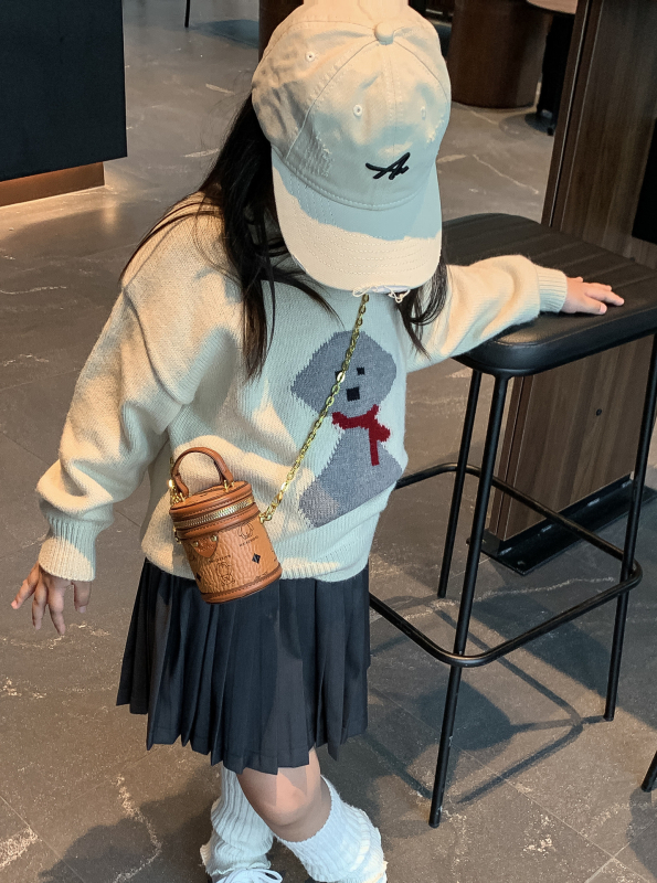 PU crossbody box torba za djecu, zatvarač, džep za ID, poliester podstava, svakodnevna uporaba