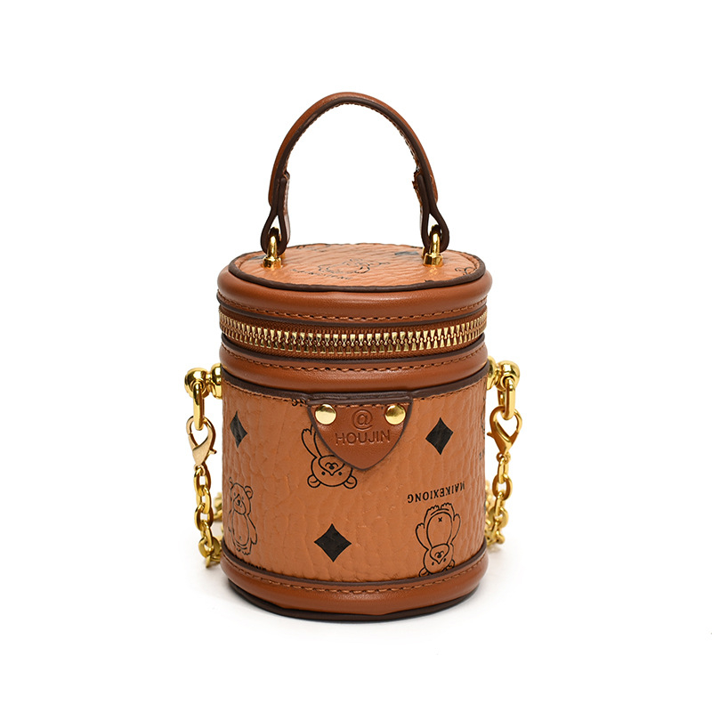PU crossbody box torba za djecu, zatvarač, džep za ID, poliester podstava, svakodnevna uporaba