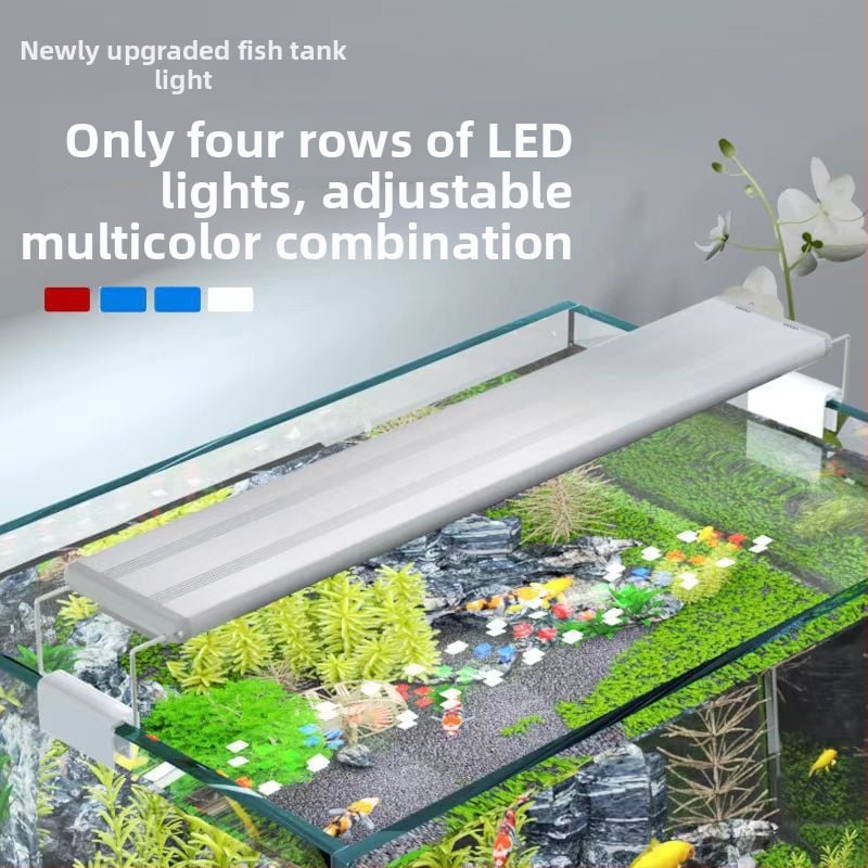 Αδιάβροχη LED λάμπα ενυδρείου με βάση — εξοικονόμηση ενέργειας, επαγγελματικού επιπέδου φωτισμός για διαμόρφωση και ενυδρεία