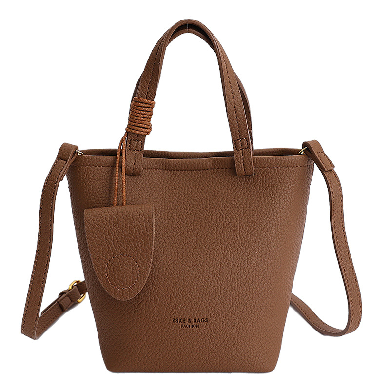 Városi minimalist PU keresztbody táska, függőleges téglalap alakú, mágneses zárás