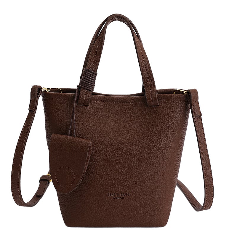 Városi minimalist PU keresztbody táska, függőleges téglalap alakú, mágneses zárás