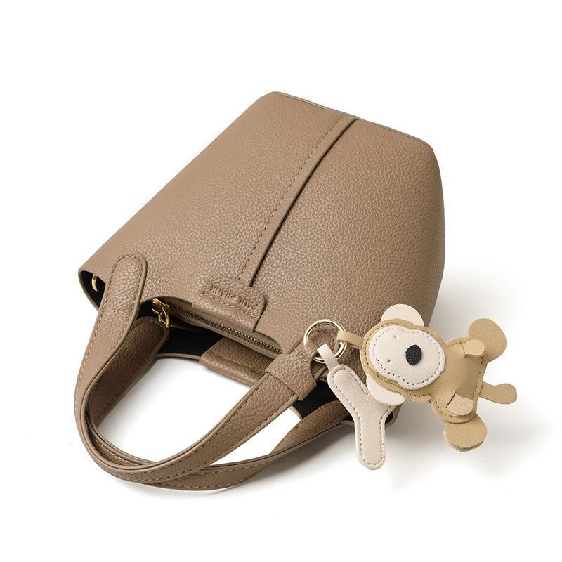 Geantă bucket PU unisex pentru uz zilnic — Lansare primăvara 2024