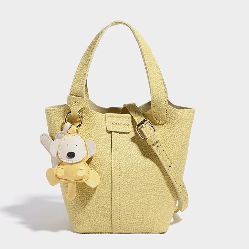 Geantă bucket PU unisex pentru uz zilnic — Lansare primăvara 2024