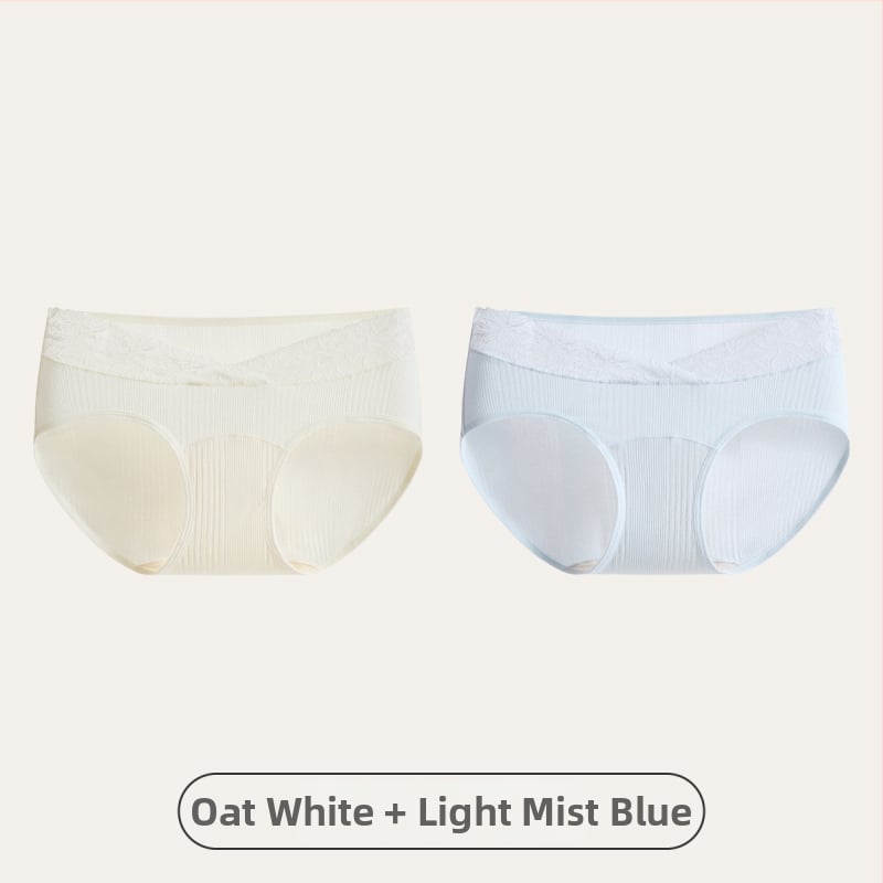 Slip matern cu talie înaltă pentru susținerea burții, antibacterian, fără cusături, din Modal