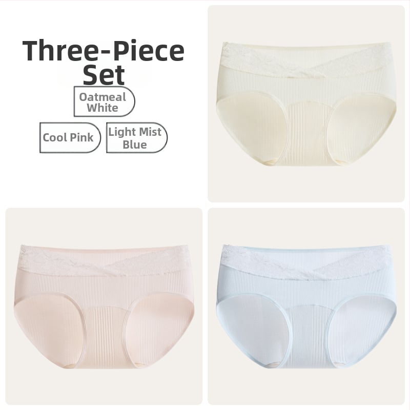 Slip matern cu talie înaltă pentru susținerea burții, antibacterian, fără cusături, din Modal