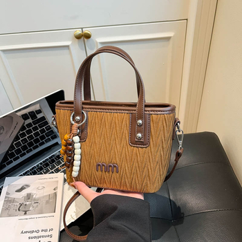 Bucket Bag, Urban Minimalist PU, închidere cu fermoar, căptușeală poliester, curea pentru un umăr