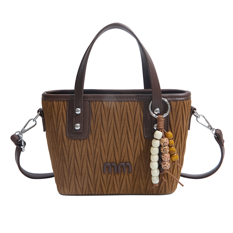 Bucket Bag, Urban Minimalist PU, închidere cu fermoar, căptușeală poliester, curea pentru un umăr