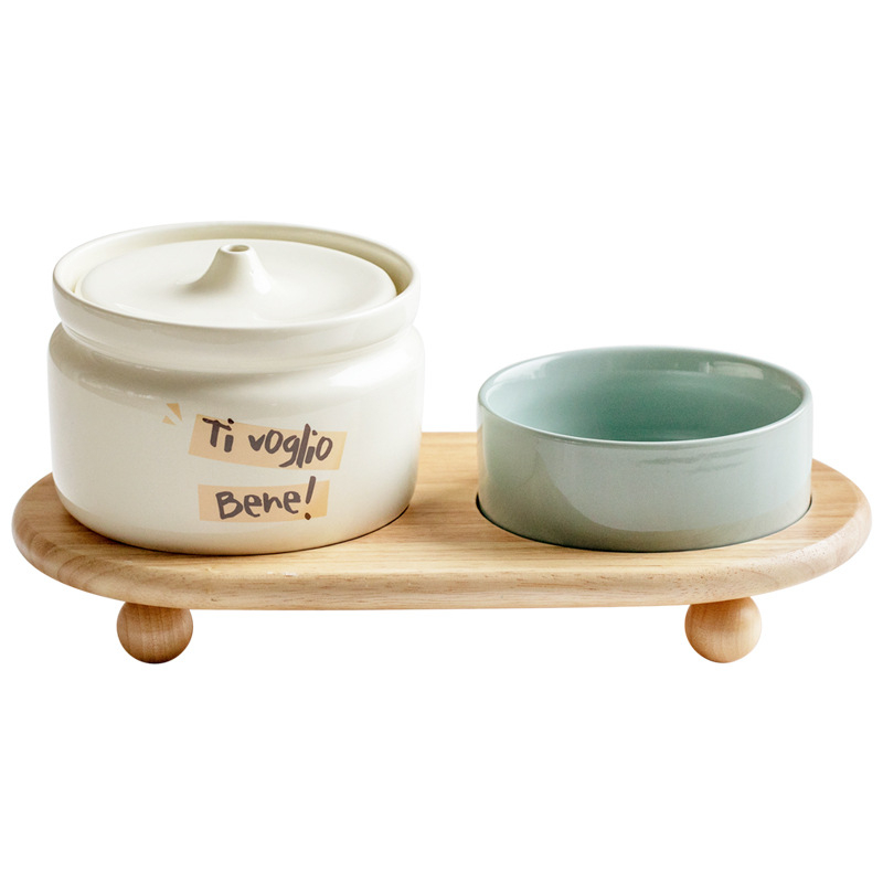 Керамичен автоматичен диспенсър за вода за котки, марка Star ceramics, принадлежности за домашни любимци