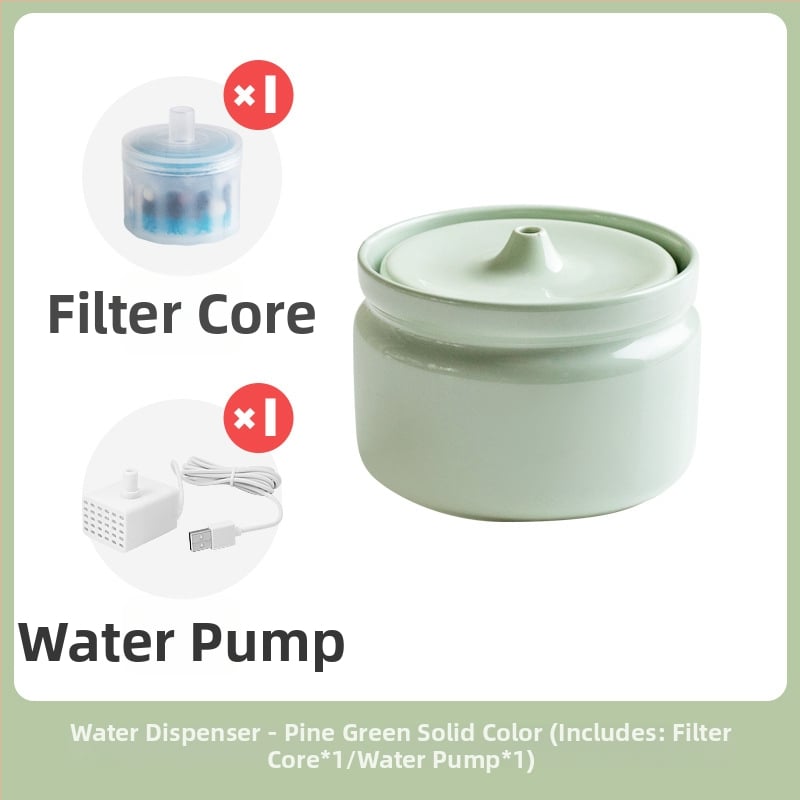 Керамичен автоматичен диспенсър за вода за котки, марка Star ceramics, принадлежности за домашни любимци