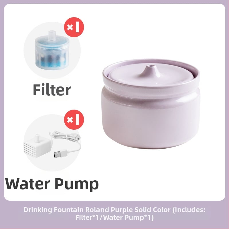 Керамичен автоматичен диспенсър за вода за котки, марка Star ceramics, принадлежности за домашни любимци