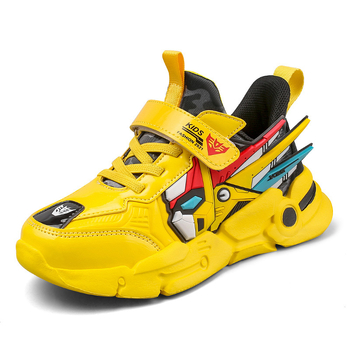Muške tenisice za dječake dad shoes - gornji dio PU+mreža, EVA potplat, kopčanje na Velcro, sve sezone, uzrast 7–16