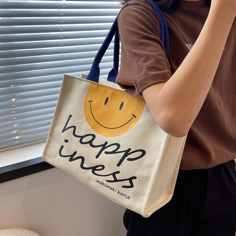 Fujilin platnena torba – Unisex stil, Zip zatvaranje, Horizontalni četvrtasti oblik, unutarnja džep sa zipom, podstava od platna