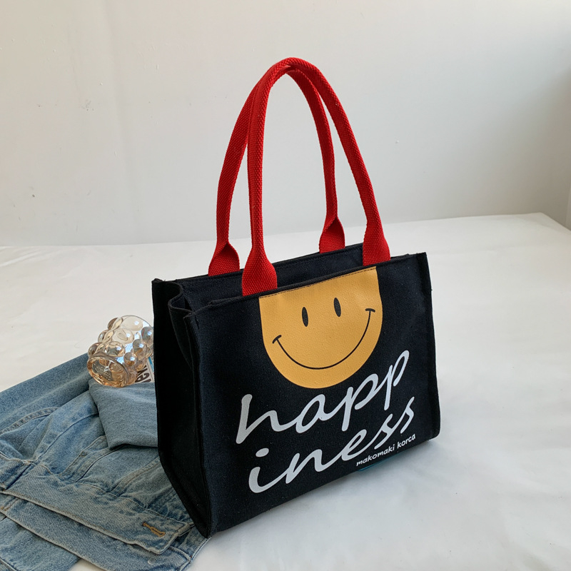 Fujilin platnena torba – Unisex stil, Zip zatvaranje, Horizontalni četvrtasti oblik, unutarnja džep sa zipom, podstava od platna