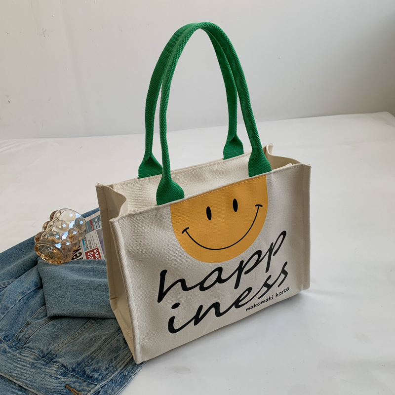 Fujilin platnena torba – Unisex stil, Zip zatvaranje, Horizontalni četvrtasti oblik, unutarnja džep sa zipom, podstava od platna