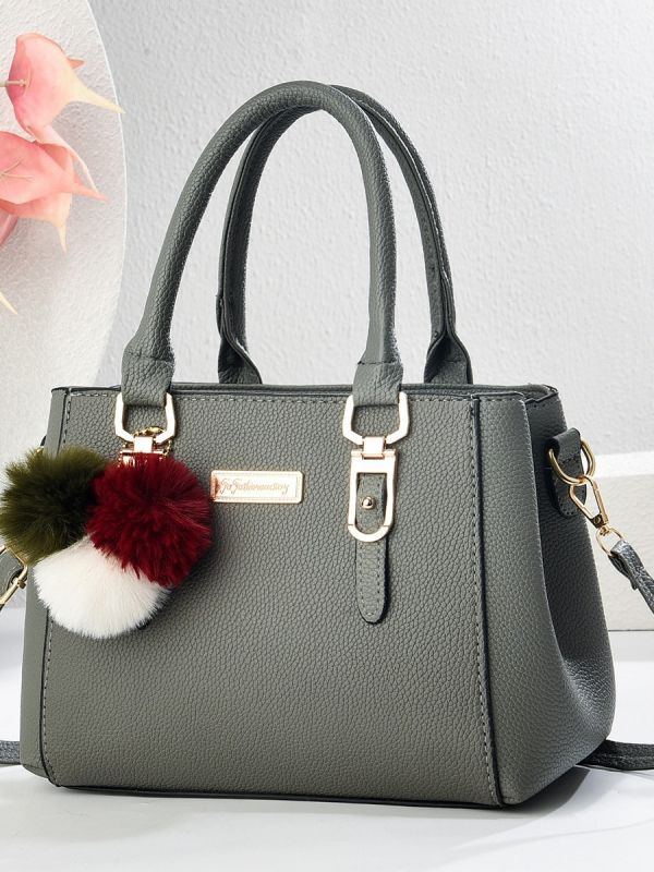 COCOGIGI PU Ženska crossbody torba sa zip zatvaračem, poliester podstava, unutarnji zip pretinci, horizontalni pravokutni oblik