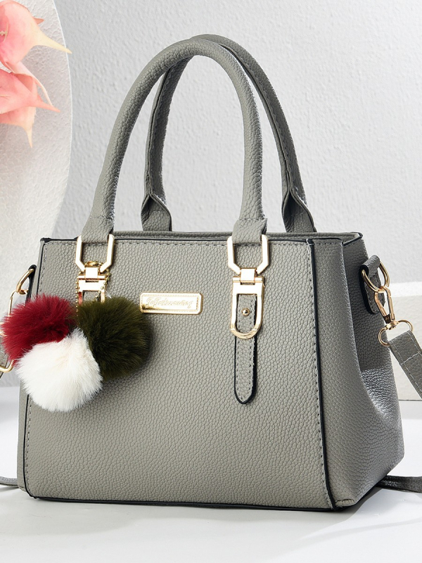 COCOGIGI PU Ženska crossbody torba sa zip zatvaračem, poliester podstava, unutarnji zip pretinci, horizontalni pravokutni oblik
