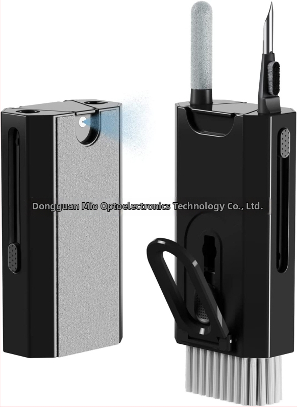 Q8 8-v-1 set čistiacej kefy pre počítač, ABS, 100 g